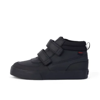 Junior jongens Tovni Scuff Hi leer zwart