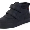 Junior jongens Tovni Scuff Hi leer zwart