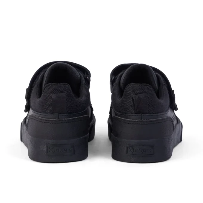 Junior jongens Tovni Scuff Lo leer zwart