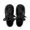 Junior meisjes Kick Hi Ribbon laksleer zwart
