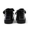 Junior meisjes Kick Hi Ribbon laksleer zwart