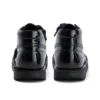 Junior meisjes Kick Hi Zip leer-alternatief lakleer zwart