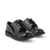 Junior meisjes Kick Lo Brogue lakleer zwart