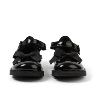 Junior meisjes Kick Mj Bow lakleer zwart