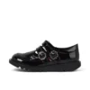 Junior meisjes Kick T-Bar Meadow lakleer zwart Junior meisjes Kick T-Bar Meadow lakleer zwart