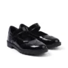 Junior meisjes Lachly MJ Brogue lakleer zwart