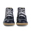 Junior Unisex Kick Hi Zip Leer Navy