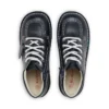 Junior Unisex Kick Hi Zip Leer Navy