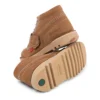 Junior Unisex Kick Hi Zip Leer Tan