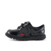 Junior Unisex Kick Lo lakleder zwart