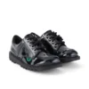 Junior Unisex Kick Lo lakleder zwart