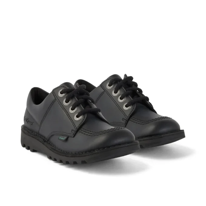 Junior Unisex Kick Lo leeralternatief zwart