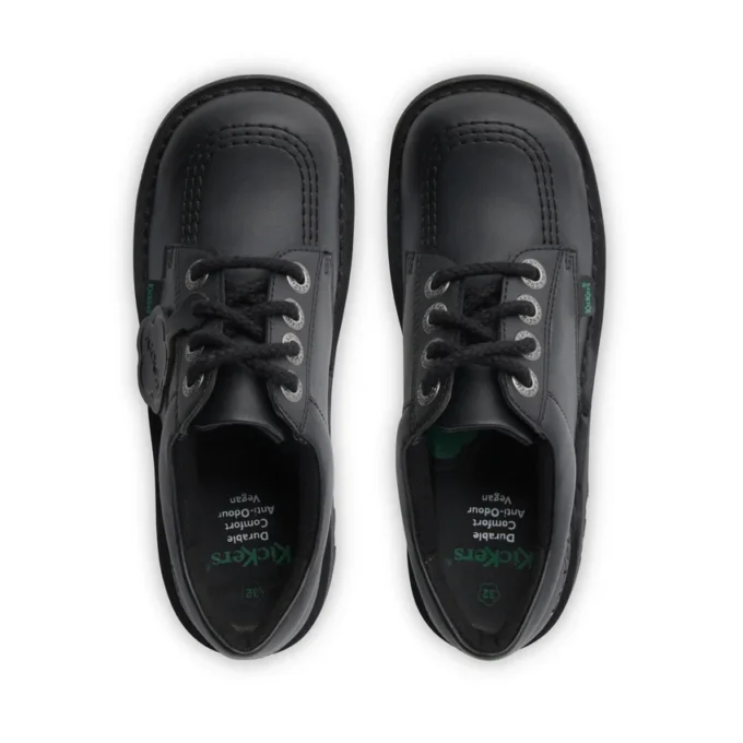 Junior Unisex Kick Lo leeralternatief zwart