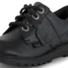 Junior Unisex Kick Lo leeralternatief zwart
