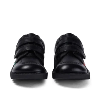 Junior Unisex Kick Lo Twin Vel Leer Zwart