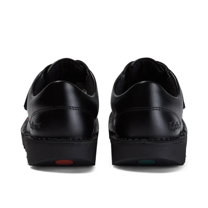 Junior Unisex Kick Lo Twin Vel Leer Zwart