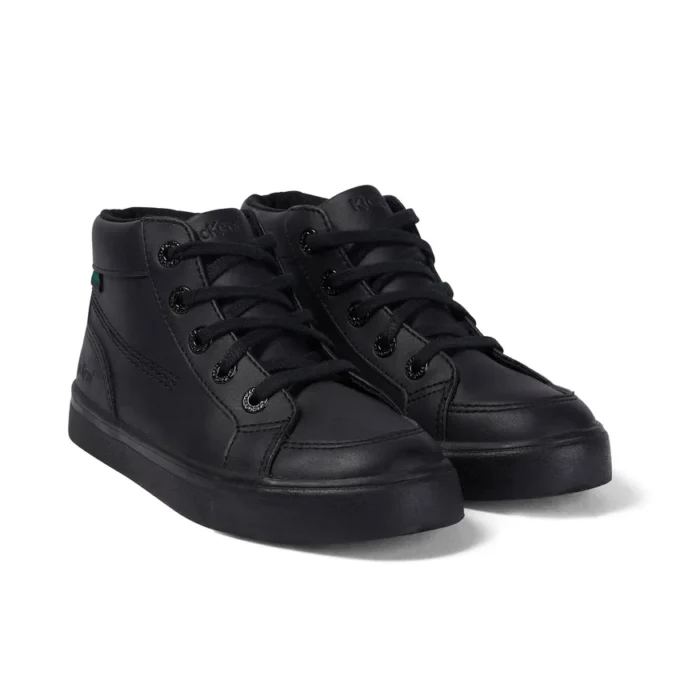 Junior Unisex Tovni Hi Leer Zwart