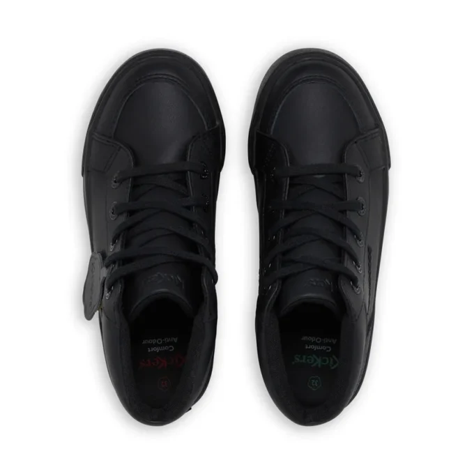 Junior Unisex Tovni Hi Leer Zwart