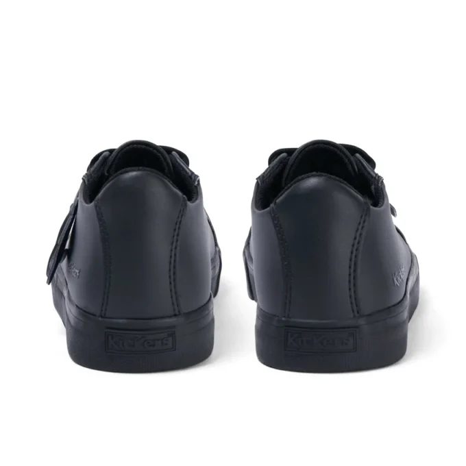 Junior Unisex Tovni Lacer leer alternatief zwart