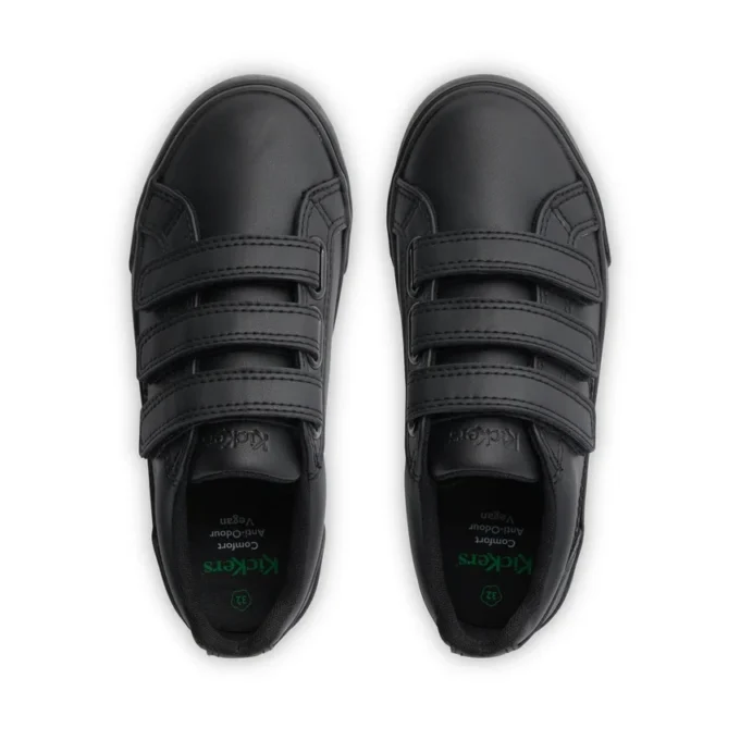 Junior Unisex Tovni Trip Leather Alternative Zwart