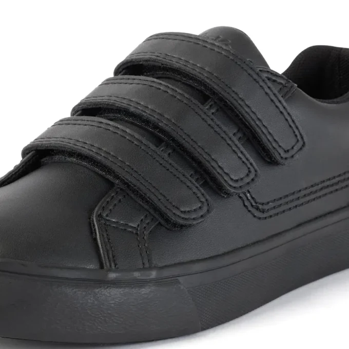 Junior Unisex Tovni Trip Leather Alternative Zwart