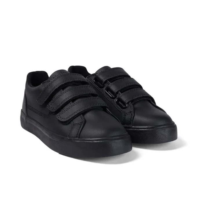 Junior Unisex Tovni Trip Leer Zwart