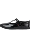 Kariko T-bar lakleren sandalen voor meisjes, zwart