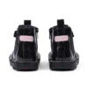 Kick Chelsea Galactic leer voor babymeisjes, zwart