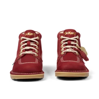 Kick Hi Goldie-laarzen voor volwassenen, unisex, rood