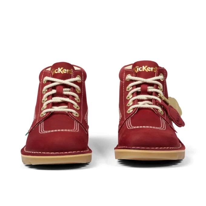 Kick Hi Goldie-laarzen voor volwassenen, unisex, rood Kick Hi Goldie-laarzen voor volwassenen, unisex, rood
