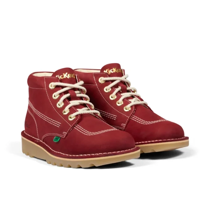 Kick Hi Goldie-laarzen voor volwassenen, unisex, rood Kick Hi Goldie-laarzen voor volwassenen, unisex, rood