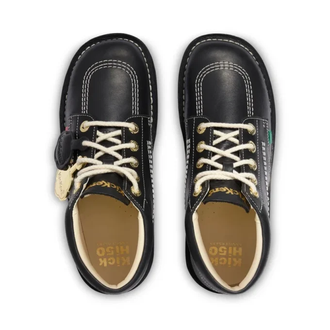 Kick Hi Goldie-laarzen voor volwassenen, unisex, zwart