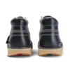 Kick Hi-leren laars voor volwassen dames, marineblauw
