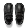 Kick Hi Roll voor babyjongens, leer, zwart