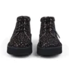 Kick Hi Stack Spot leer voor volwassenen, unisex, zwart Kick Hi Stack Spot leer voor volwassenen, unisex, zwart