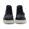 Kick Hi Stack voor volwassenen, unisex, leer, alternatief, zwart