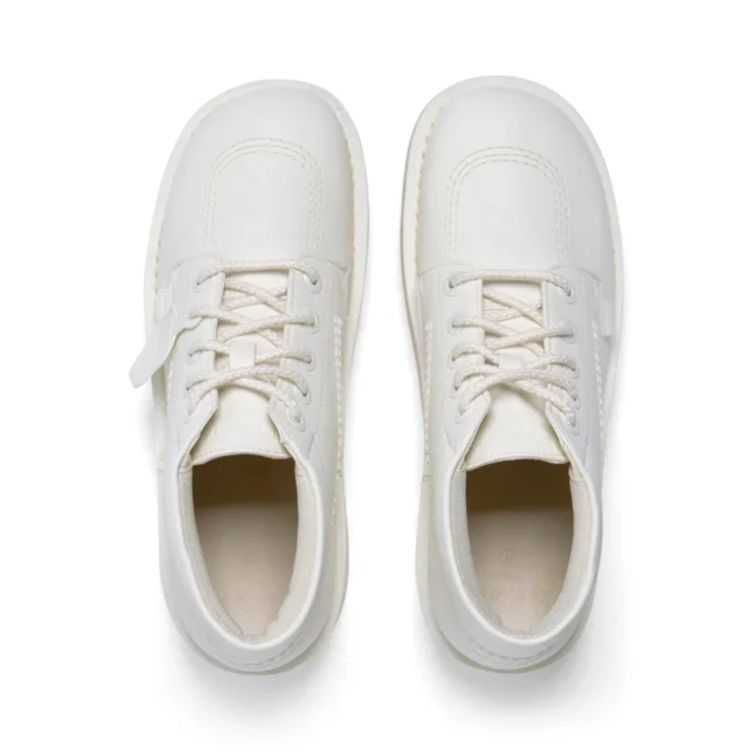 Kick Hi Stack voor volwassenen, unisex, leerimitatie, wit Kick Hi Stack voor volwassenen, unisex, leerimitatie, wit