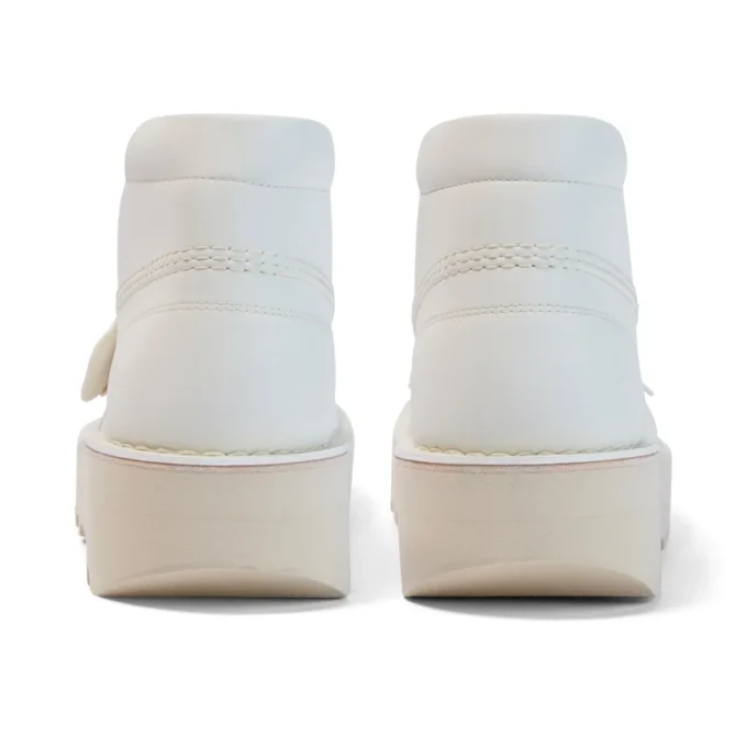 Kick Hi Stack voor volwassenen, unisex, leerimitatie, wit Kick Hi Stack voor volwassenen, unisex, leerimitatie, wit
