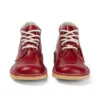 Kick Hi voor volwassen dames, leer, rood