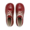 Kick Hi voor volwassen dames, leer, rood