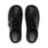 Kick Hi voor volwassen dames, leer, zwart