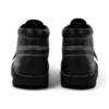 Kick Hi voor volwassenen, unisex, generfd leer, Mains, grijs