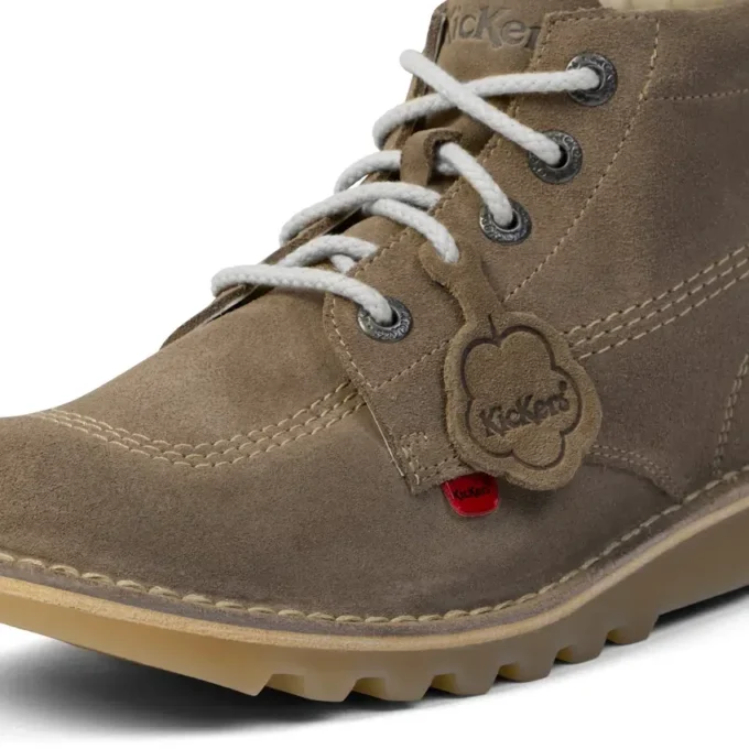 Kick Hi voor volwassenen, unisex, grijs