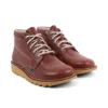 Kick Hi voor volwassenen, unisex, leer, donkerbruin