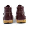 Kick Hi voor volwassenen, unisex, leer, donkerrood