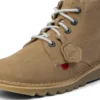 Kick Hi voor volwassenen, unisex, leer, zandkleur