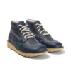 Kick Hi voor volwassenen, unisex, leeralternatief, marineblauw