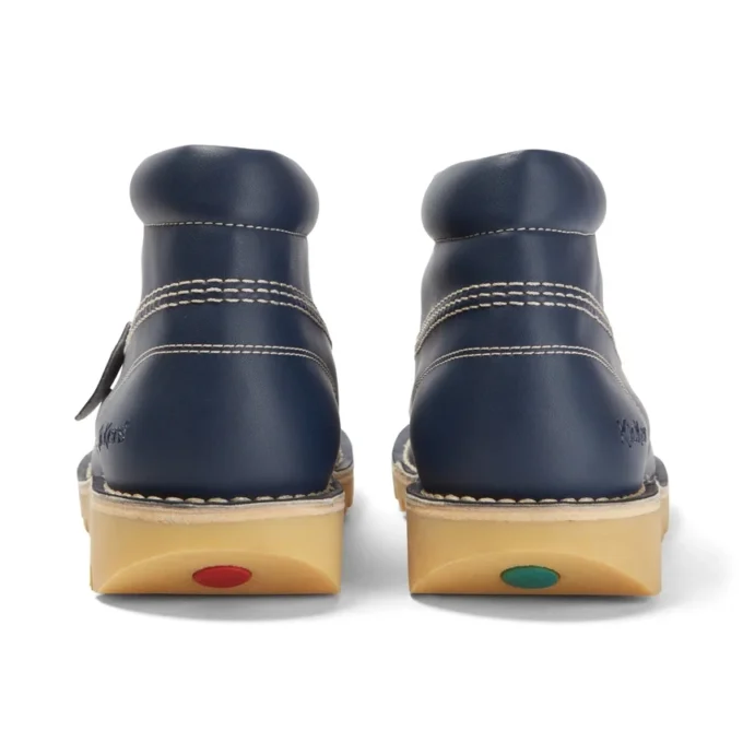 Kick Hi voor volwassenen, unisex, leeralternatief, marineblauw