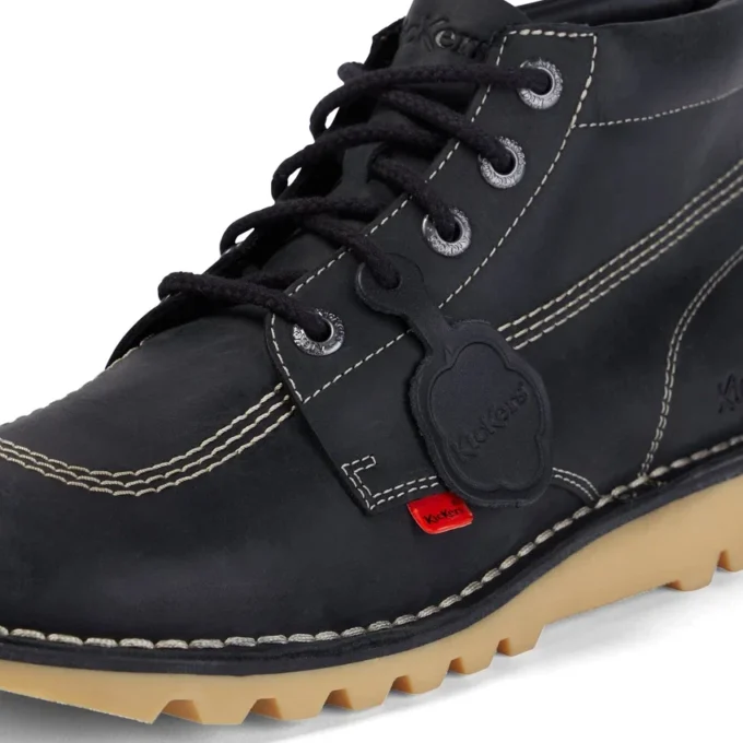 Kick Hi voor volwassenen, unisex, zwart/wit