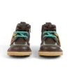 Kick Hi ZigZag-laarzen voor babyjongens, bruin leer